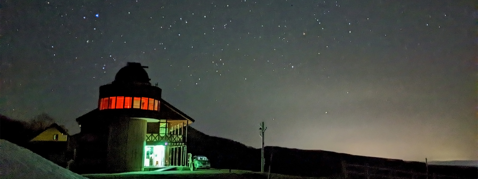 士幌町の夜空の写真