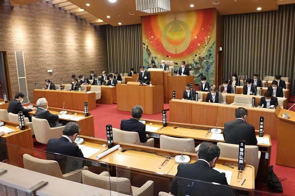 定例会のようす