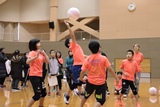 町民体育祭ミニバレー大会の様子1