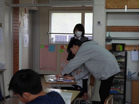 授業視察
