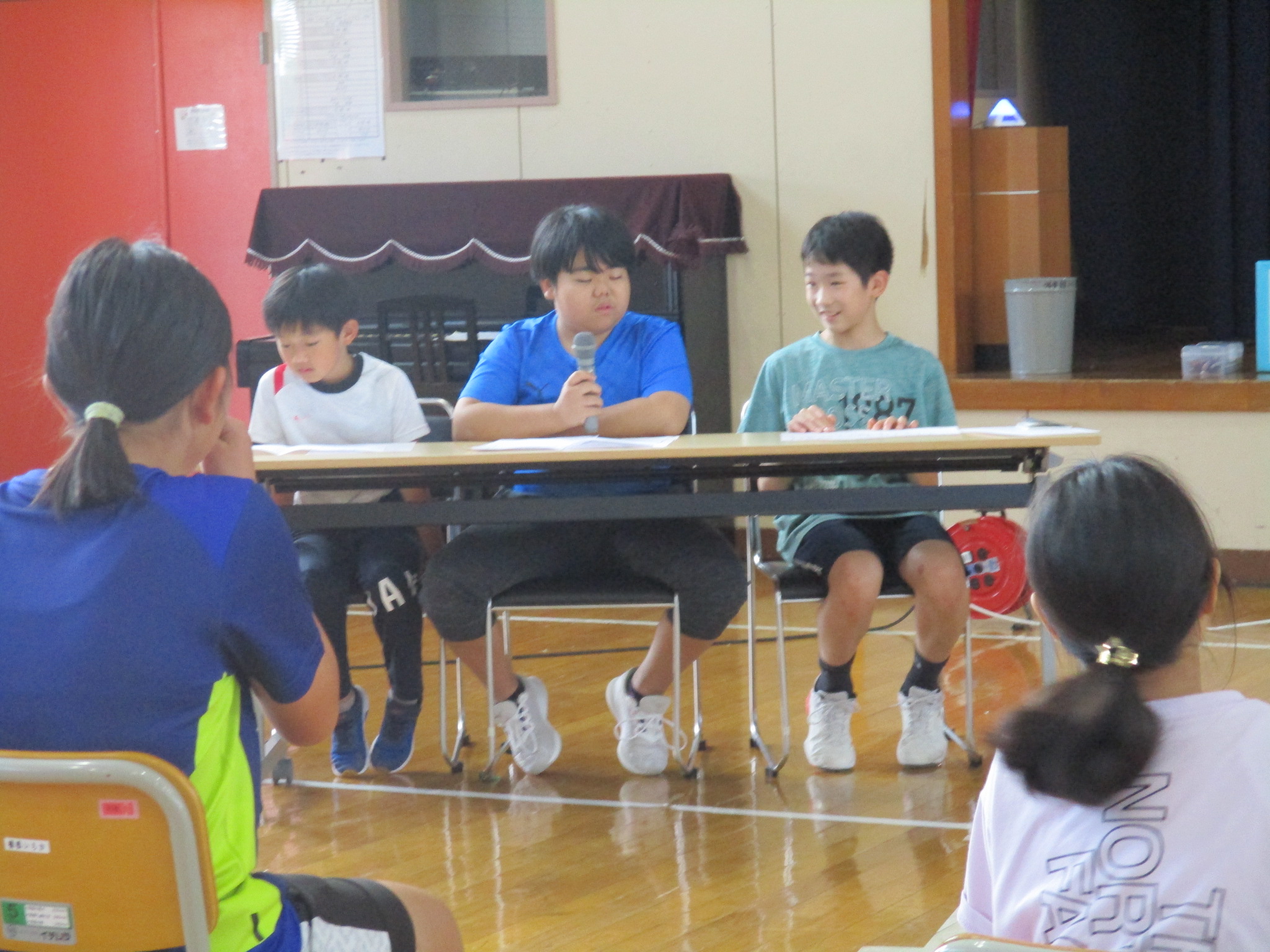 後期児童会選挙