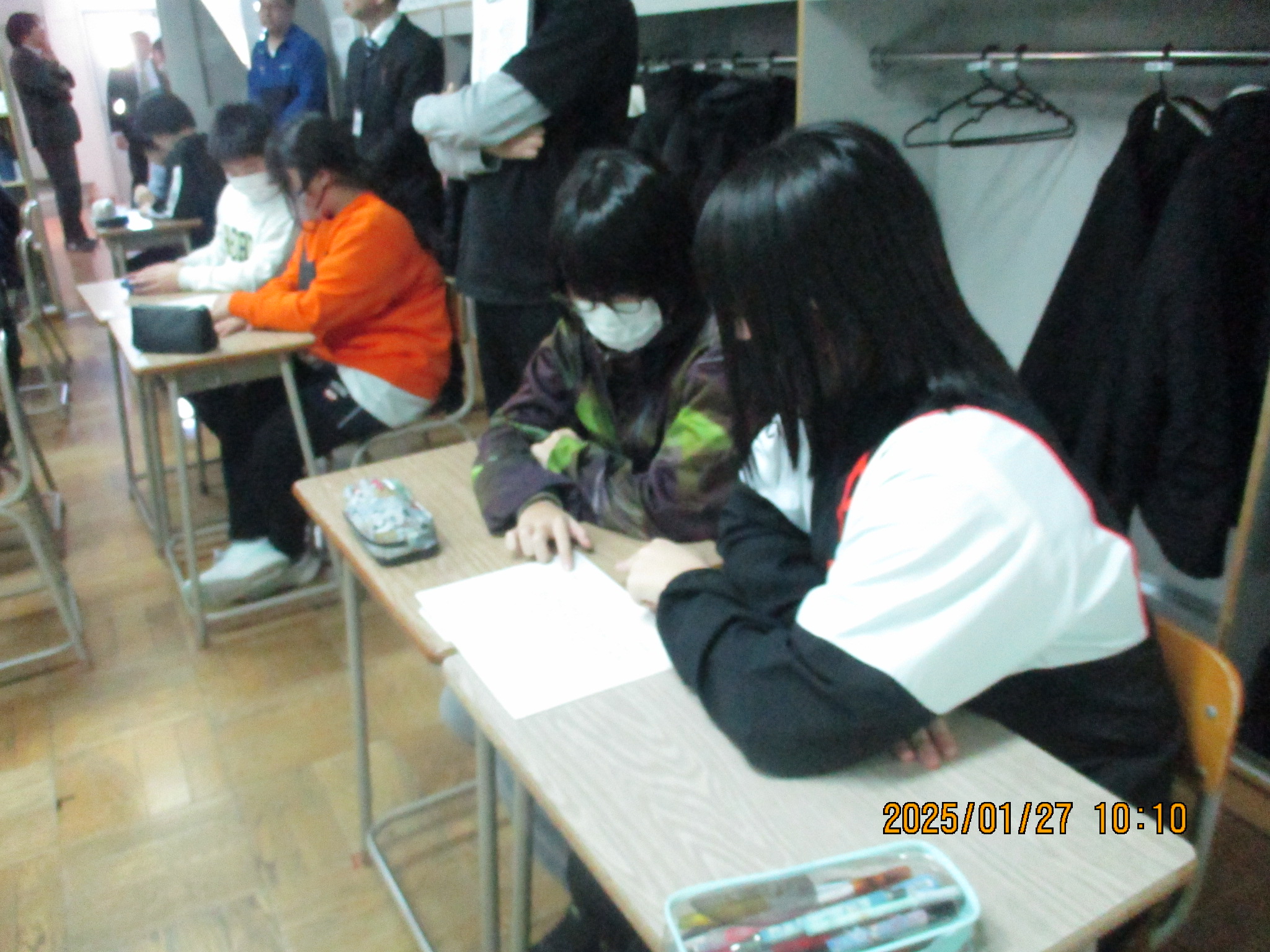 中学校乗り入れ授業