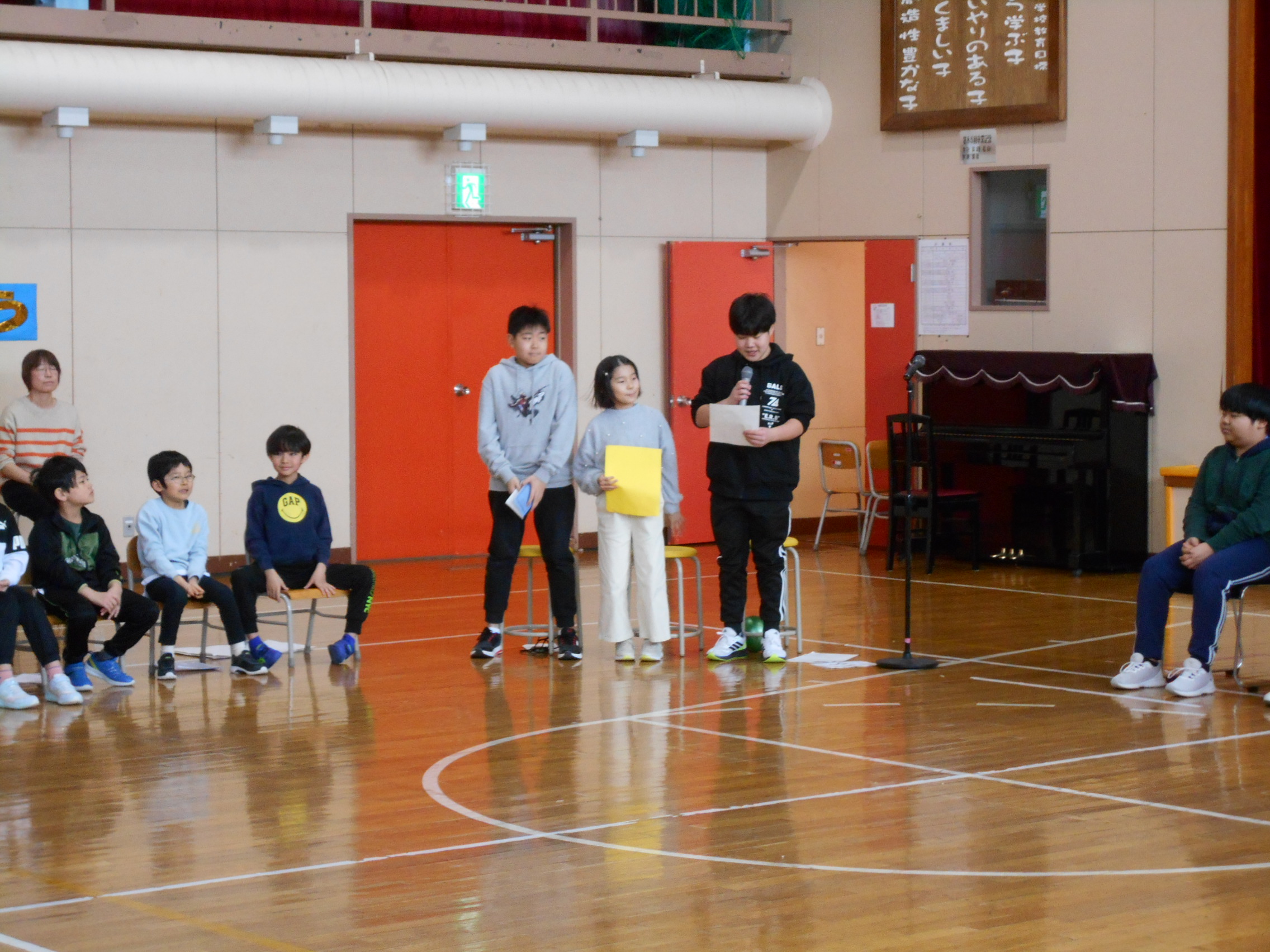 6年生を送る会