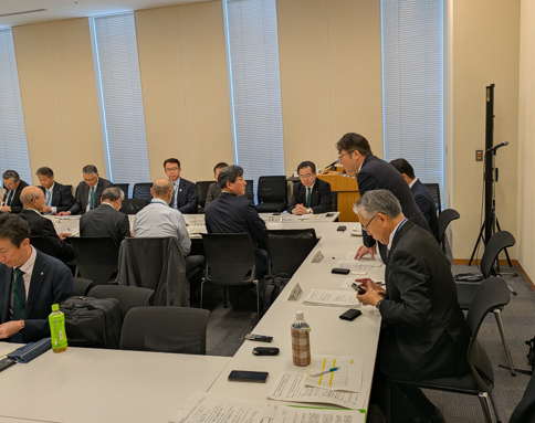 連絡会議の様子