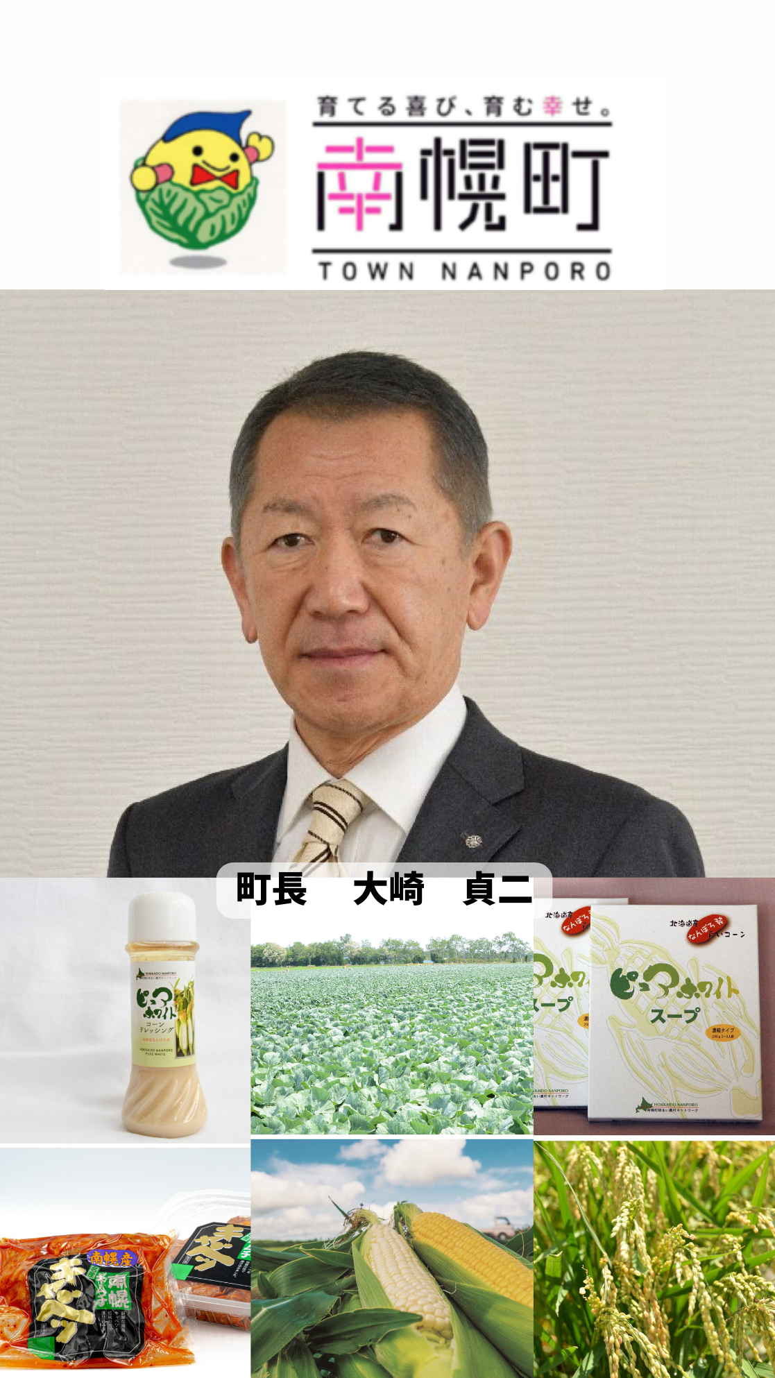 北海道南幌町バナー